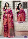 Pink Colour Subhvastra Rajwadi Vol 1 Banarasi Silk Festival Wear Saree 5121